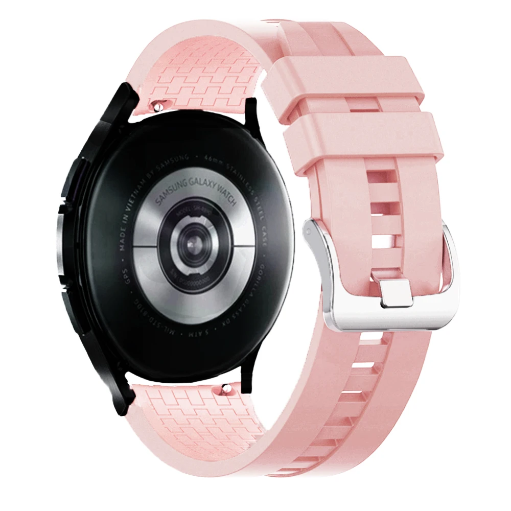 20mm 22mm watch band for Samsung Galaxy watch 6/5/pro/4/6 classic/Active 2 Silicone Sport bracelet huawei gt 4-3-pro-2-2e strap 11