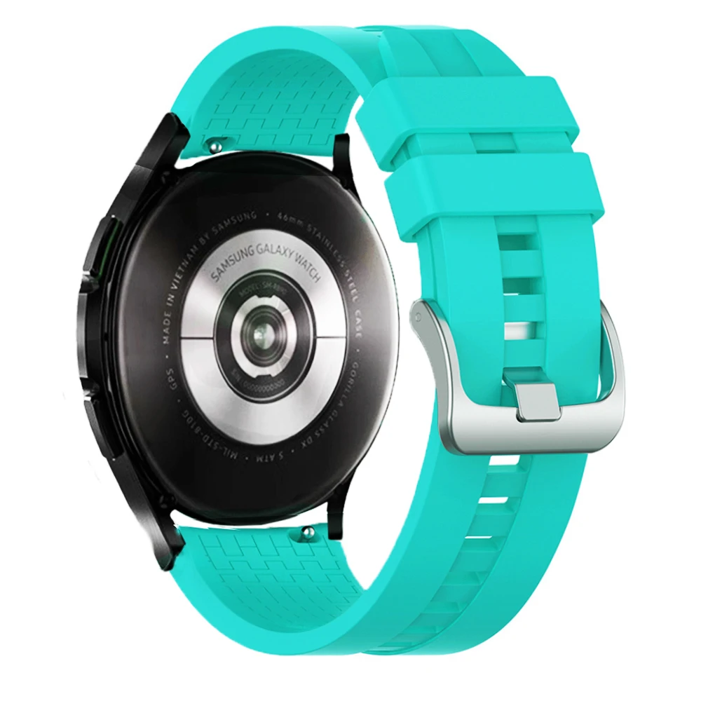 20mm 22mm watch band for Samsung Galaxy watch 6/5/pro/4/6 classic/Active 2 Silicone Sport bracelet huawei gt 4-3-pro-2-2e strap 14