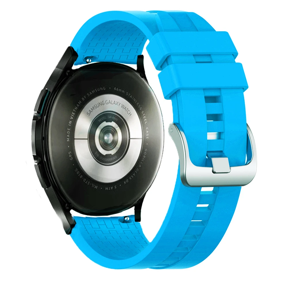 20mm 22mm watch band for Samsung Galaxy watch 6/5/pro/4/6 classic/Active 2 Silicone Sport bracelet huawei gt 4-3-pro-2-2e strap 13