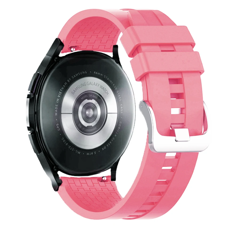 20mm 22mm watch band for Samsung Galaxy watch 6/5/pro/4/6 classic/Active 2 Silicone Sport bracelet huawei gt 4-3-pro-2-2e strap 12