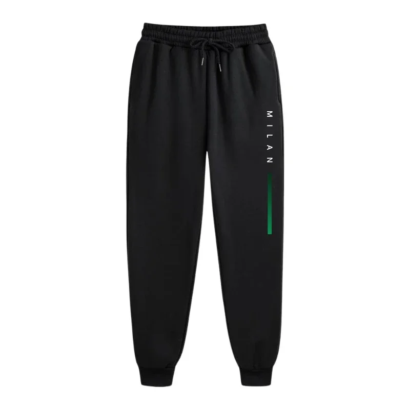 Milan Printed Mens Tracksuit Casual Hooded Sweatshirt 2 Pcs Set Jogging Men's Clothing Outdoors Sports Suit Hot Sales Streetwear 10