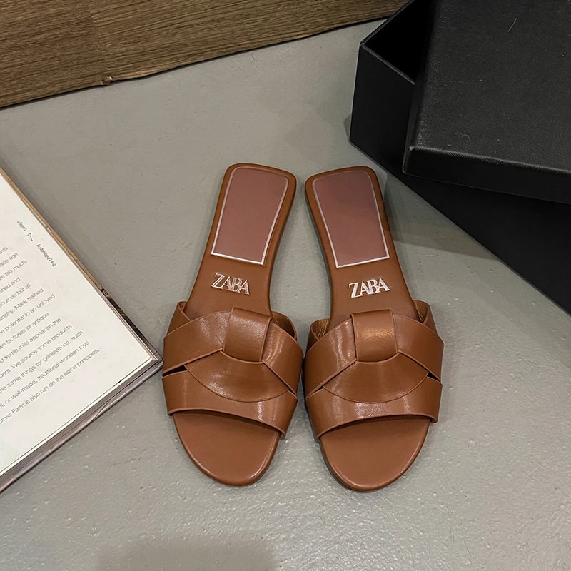 New Summer Designer Women'S Solid Color Fashion Slippers Zapatos De Mujer Women'S Shoes Slippers Women Slippers Women Shoes 4