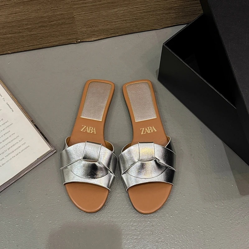 New Summer Designer Women'S Solid Color Fashion Slippers Zapatos De Mujer Women'S Shoes Slippers Women Slippers Women Shoes 5
