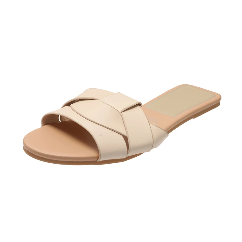 New Summer Designer Women'S Solid Color Fashion Slippers Zapatos De Mujer Women'S Shoes Slippers Women Slippers Women Shoes 2