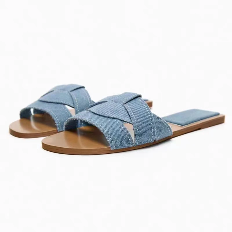 New Summer Designer Women'S Solid Color Fashion Slippers Zapatos De Mujer Women'S Shoes Slippers Women Slippers Women Shoes 3