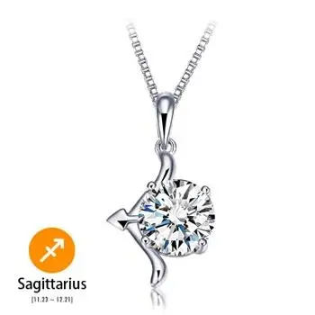 Crystal CZ Snake Pendant Necklace Temperament Silver Color Clavicle Chain Choker Necklaces For Women Wedding Jewelry 10